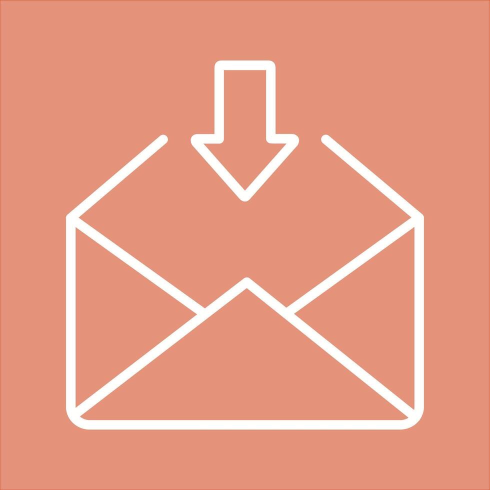 Receive Icon Icon Design vector