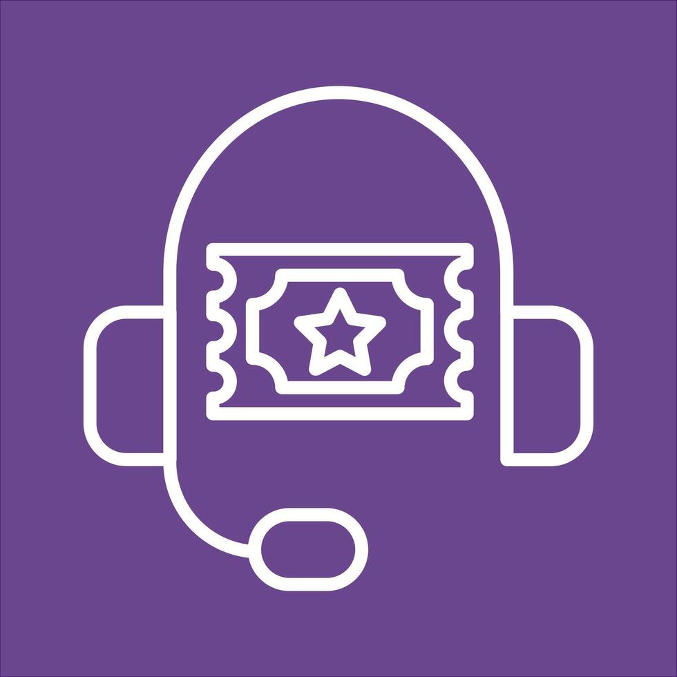 Support Ticket Icon Design vector