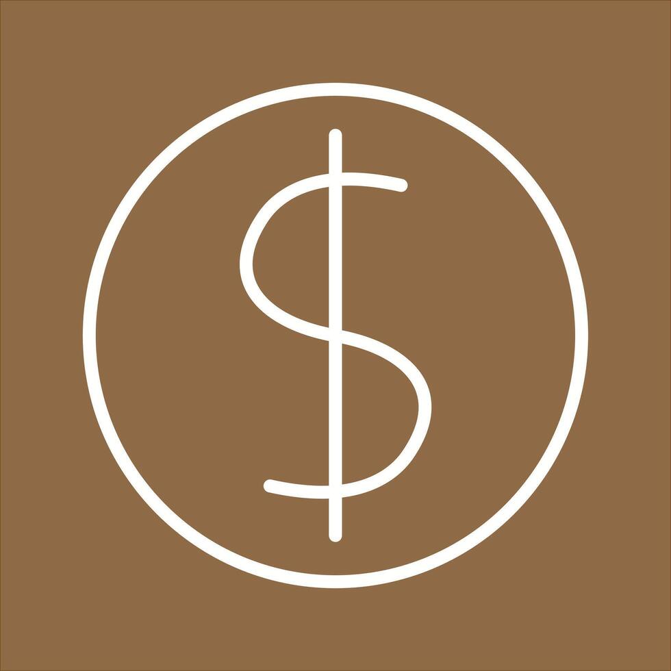 Dollar Icon Design vector