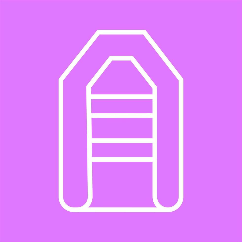 Inflatable Decor Icon Design vector