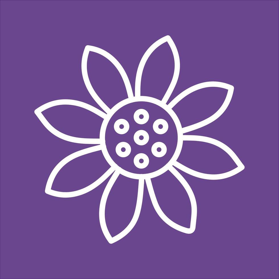 Sunflower Symbol Icon Design vector