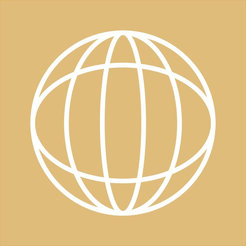 Globe Icon Design vector