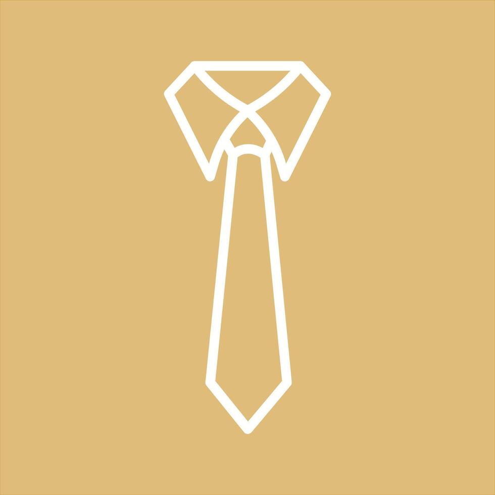Tie Icon Design vector