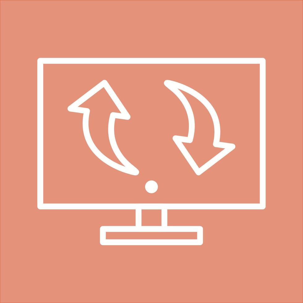 Migrate Icon Design vector