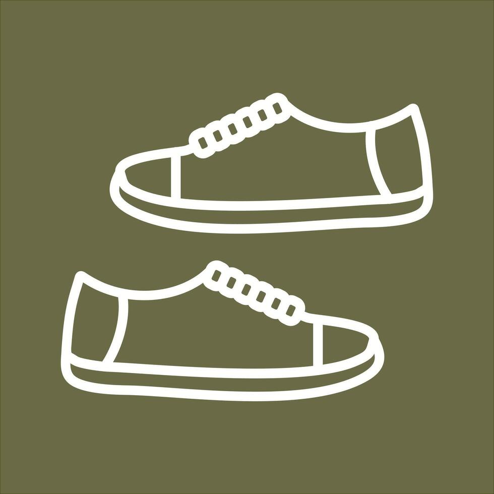 Toddler Shoes Icon Design vector