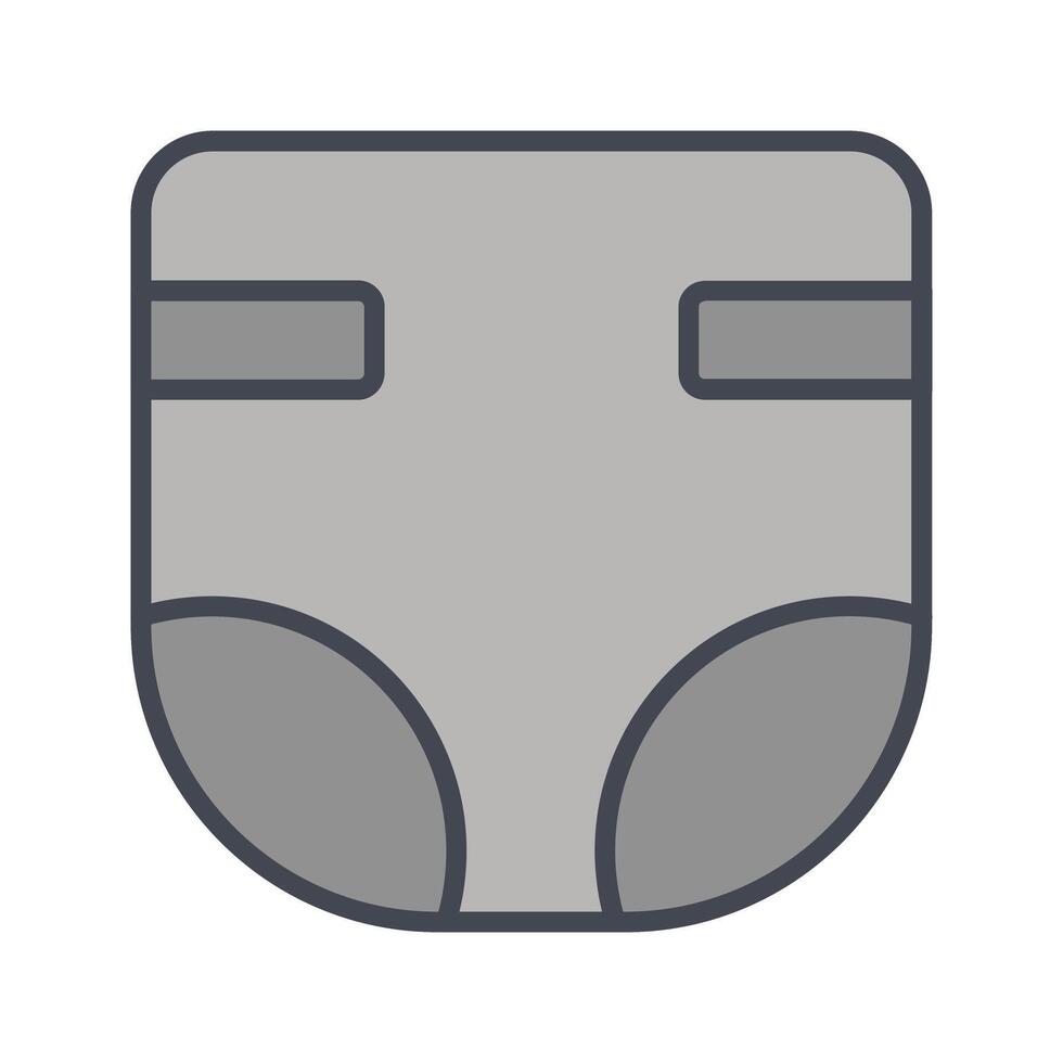 Diaper Changing Icon Design vector