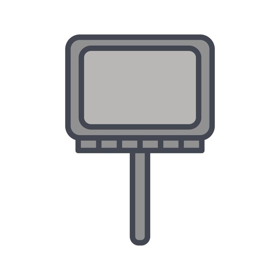 Billboard Icon Design vector