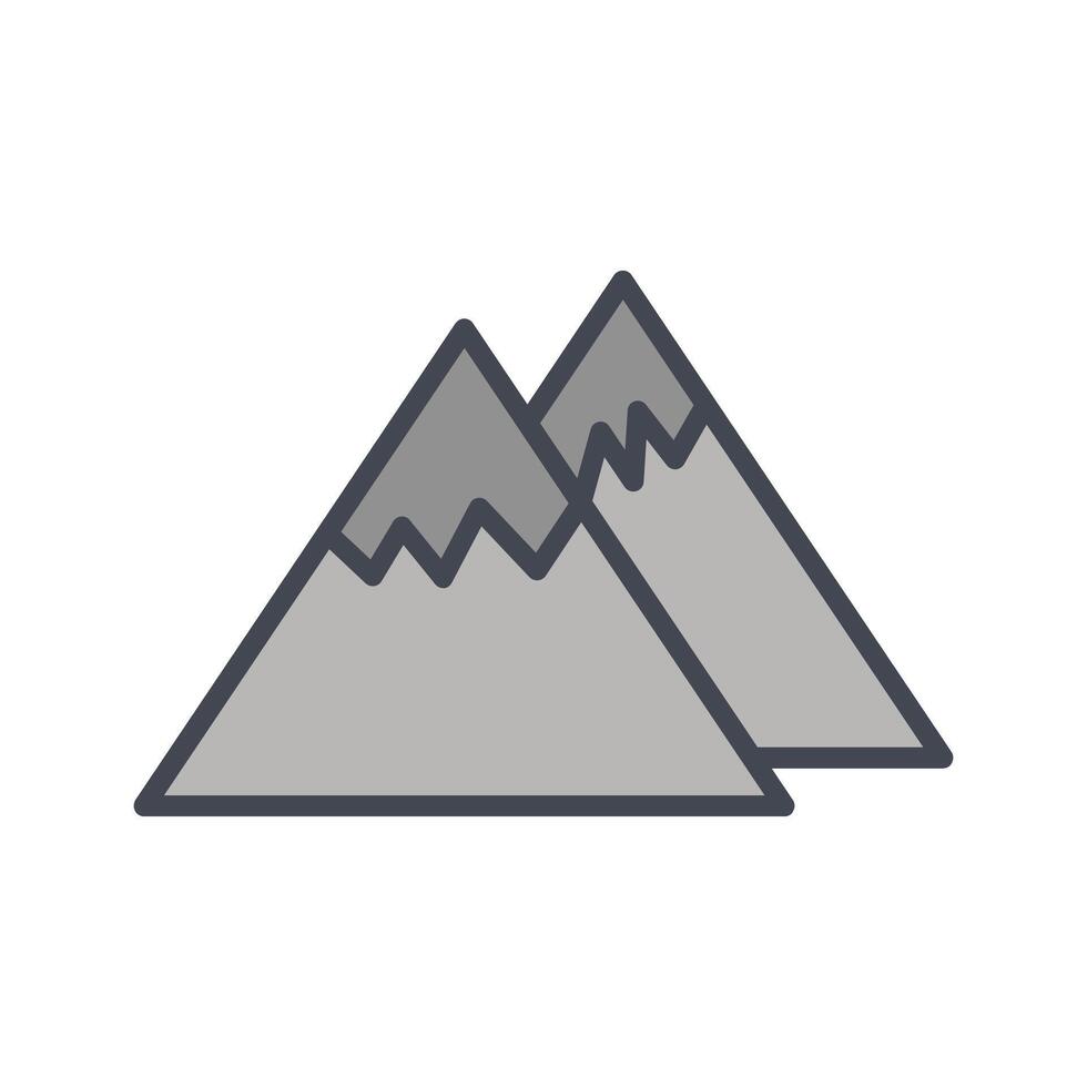 Mountain Icon Design vector