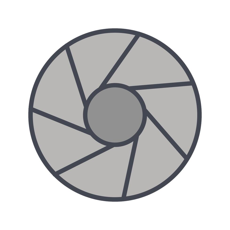 Aperture Artifacts Icon Design vector