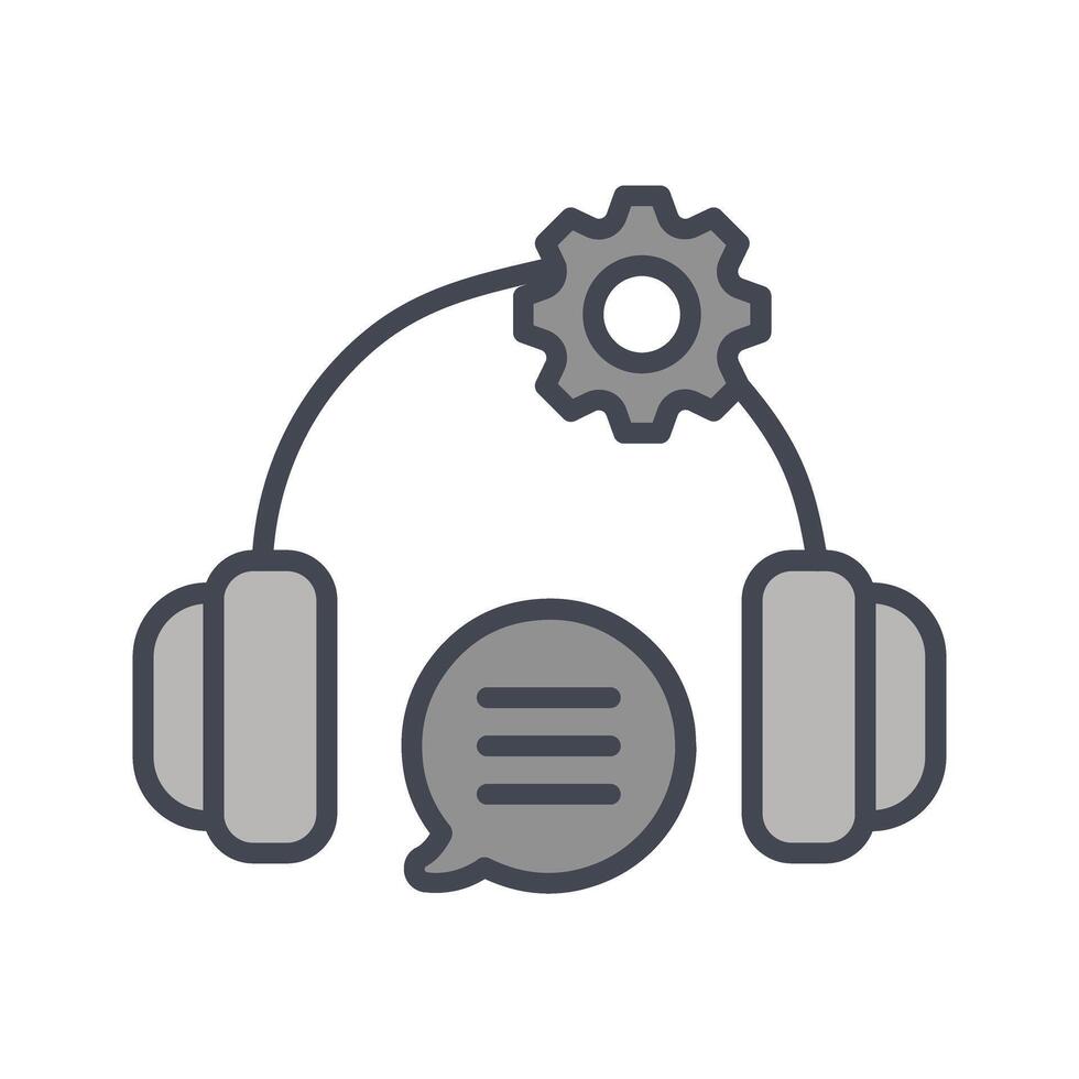 Technical Support Icon Design vector