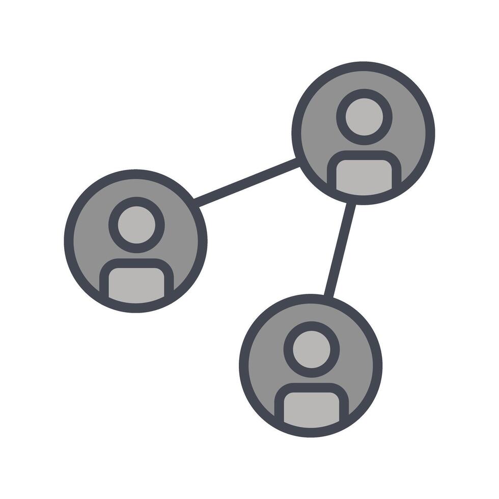 Social Network Icon Design vector