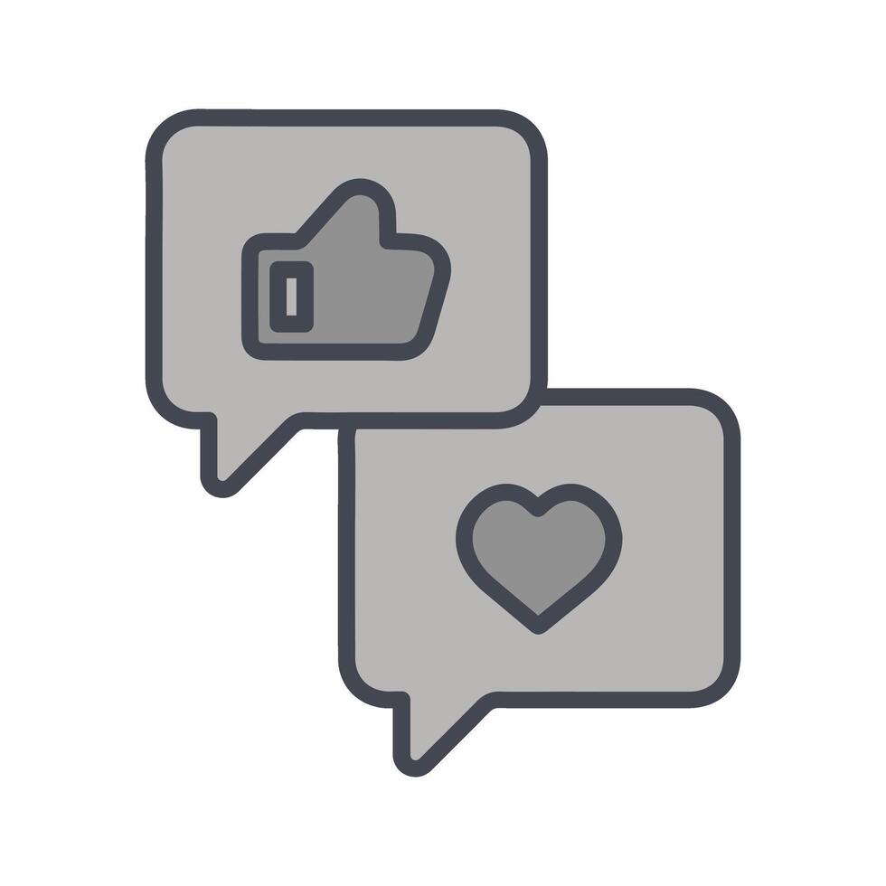 User Feedback Icon Design vector