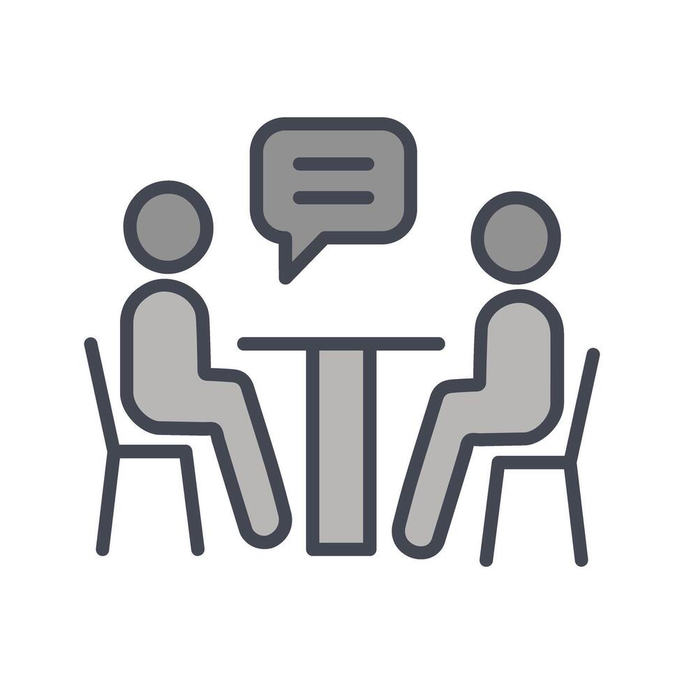 News Interview Icon Design vector