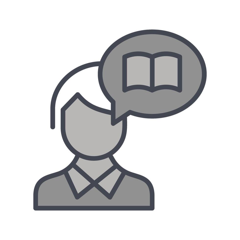 Storytelling Icon Design vector