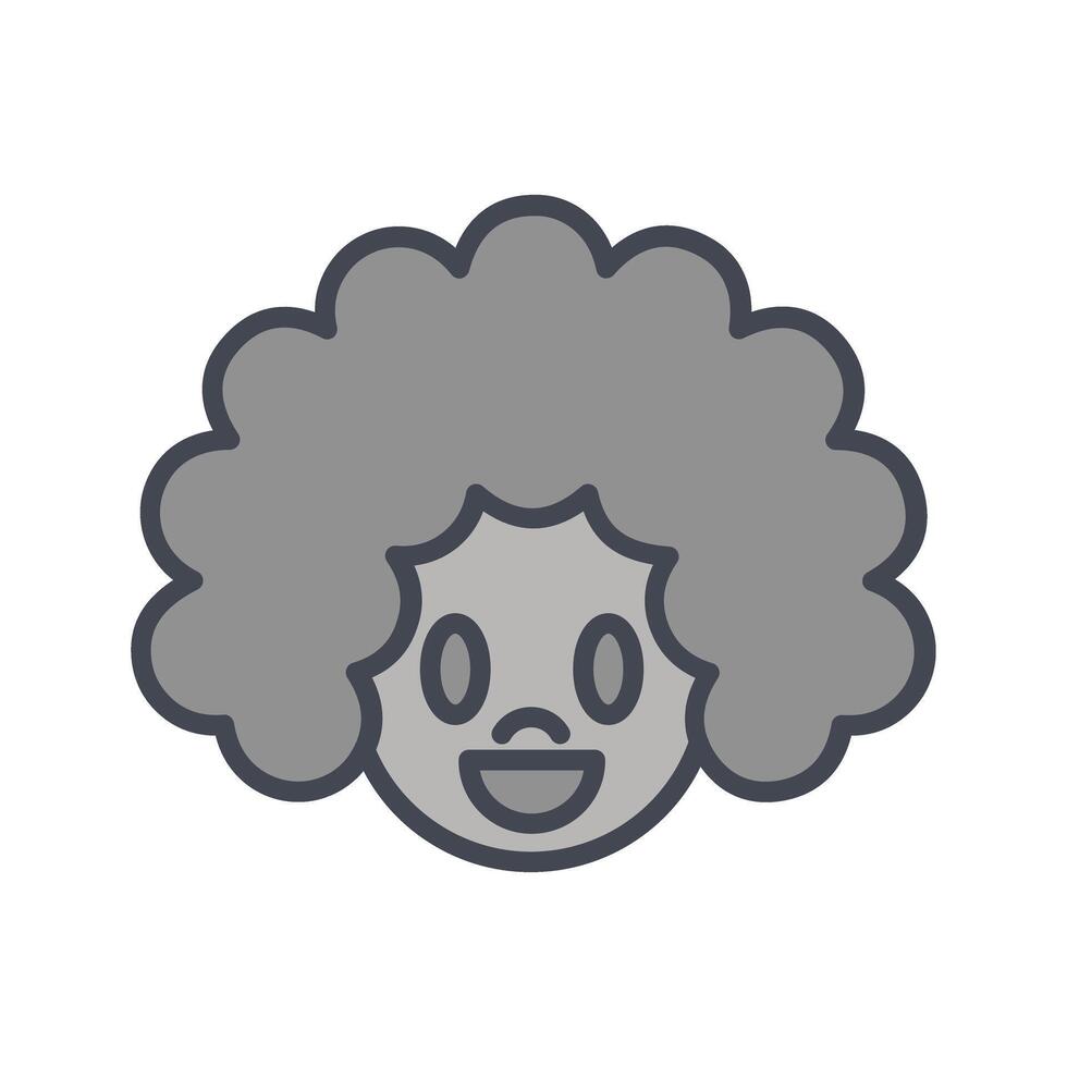 Clown Face Icon Design vector