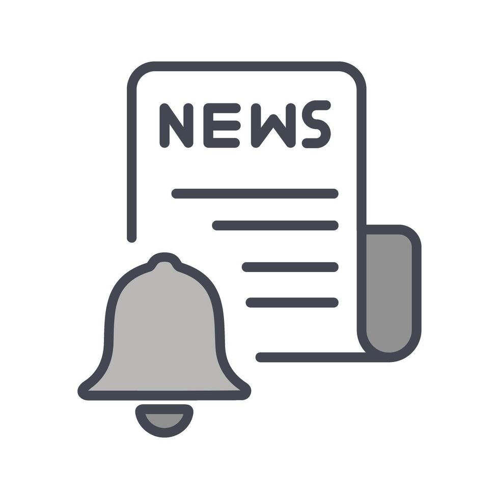 News Update Icon Design vector