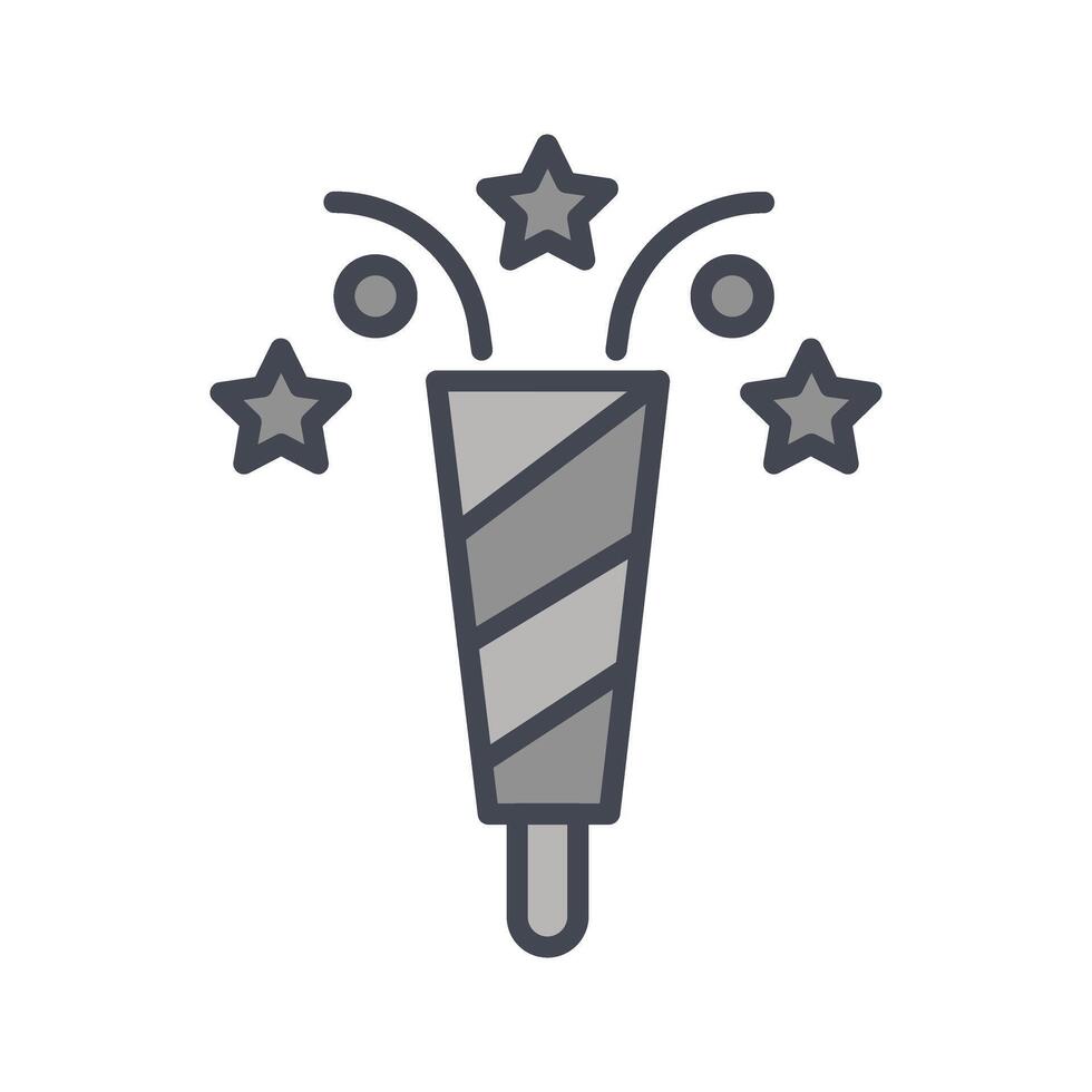 Popper Icon Design vector