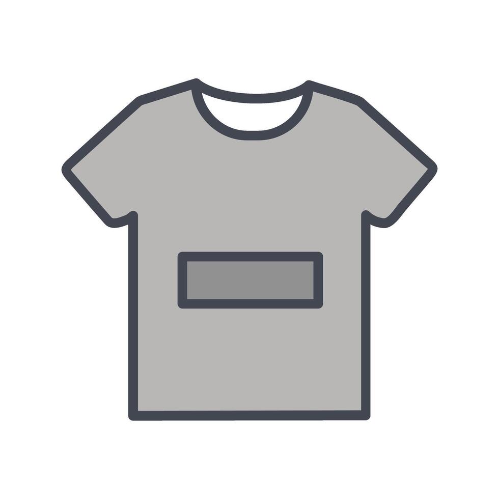 T-Shirt Icon Design vector