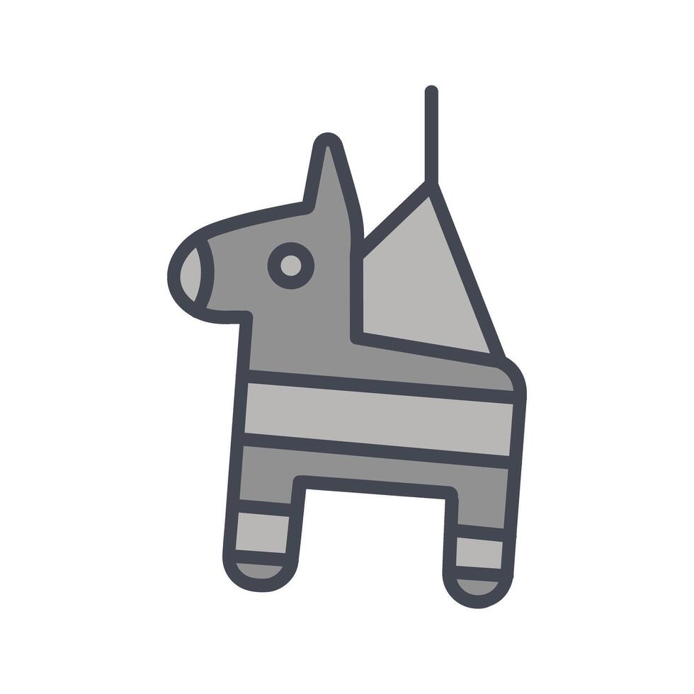 Pinata Icon Design vector