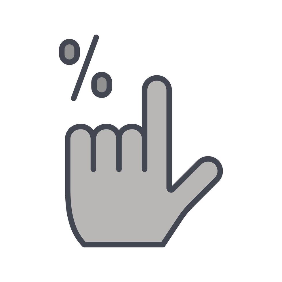 Click Through Rate Icon Design vector