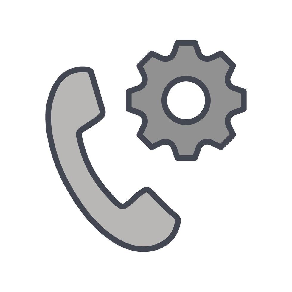Technical Help Icon Design vector