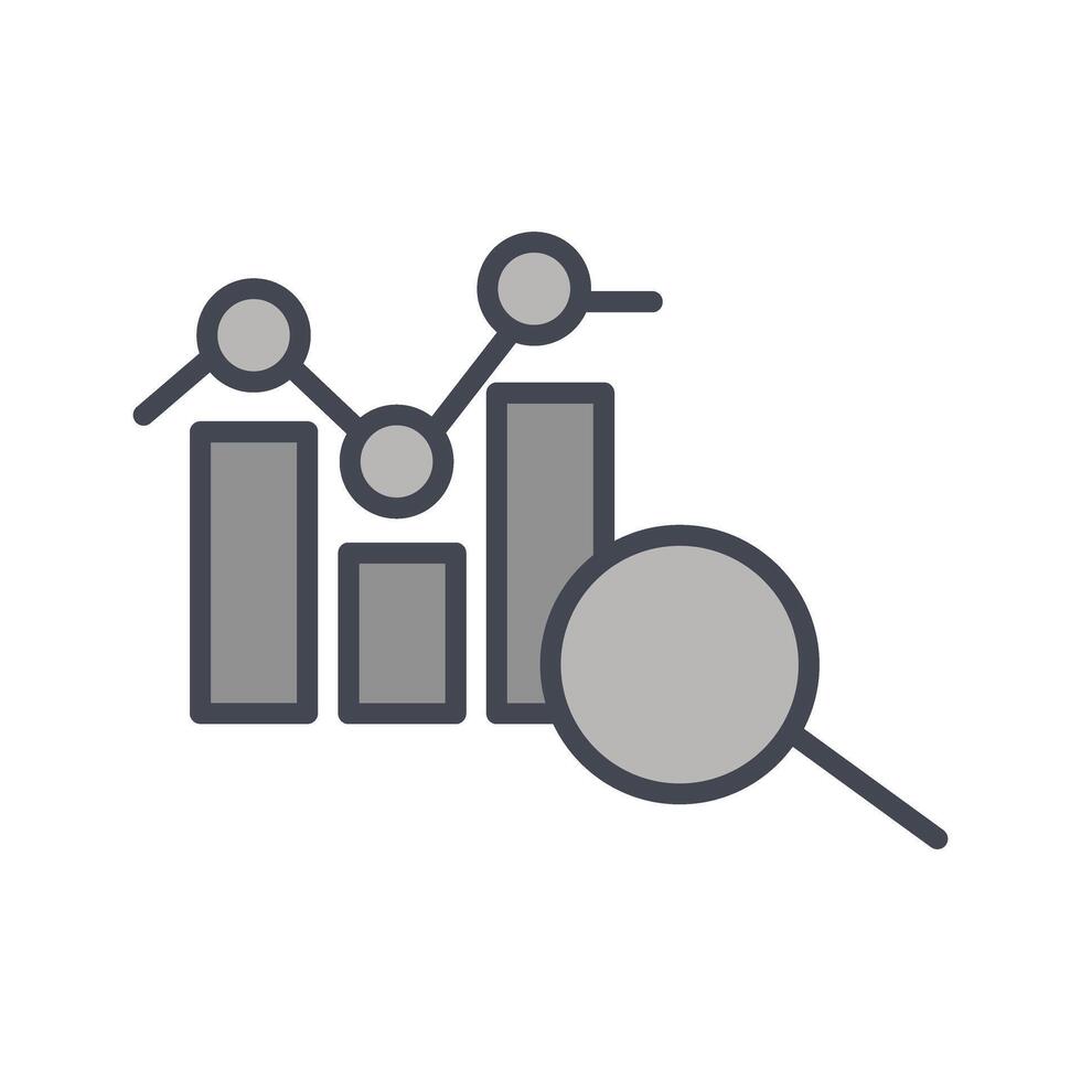 Data Analytics Icon Design vector
