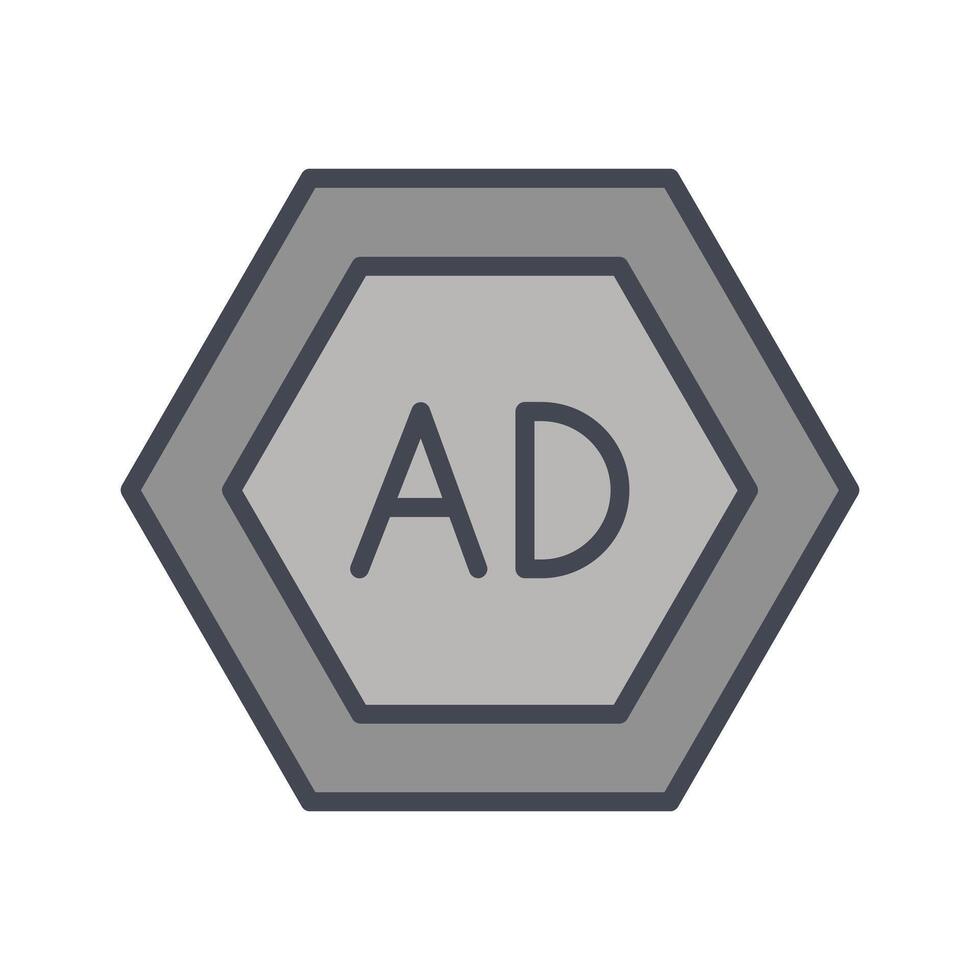 Ad Blocker Icon Design vector