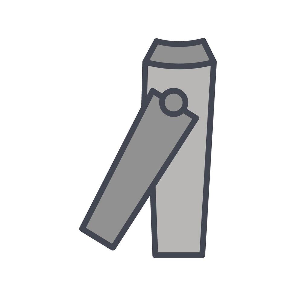 Nail Clippers Icon Design vector