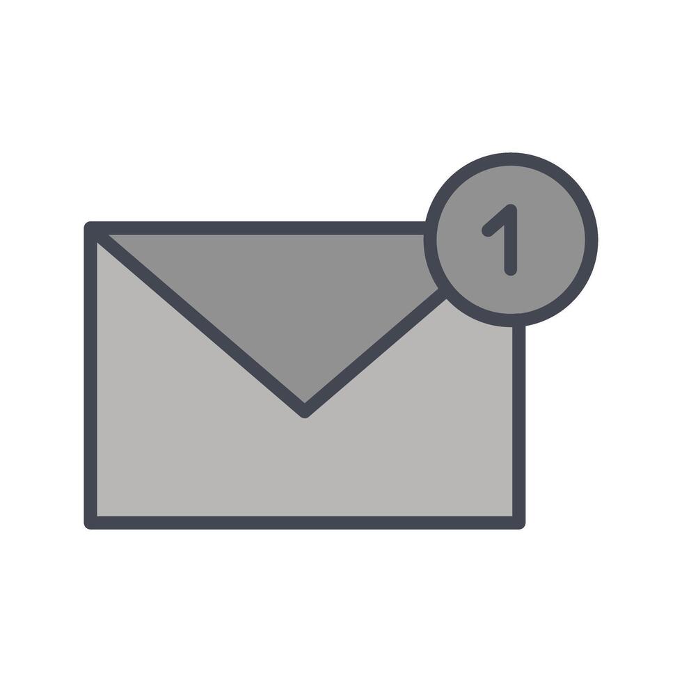 New Message Icon Design vector