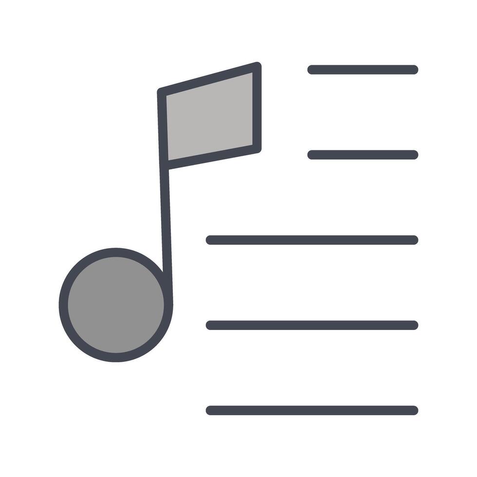 Party Playlist Icon Design vector