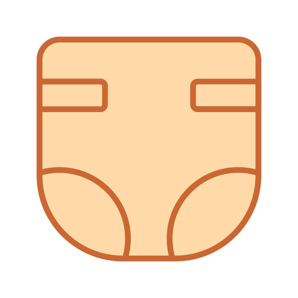 Diaper Changing Icon Design vector
