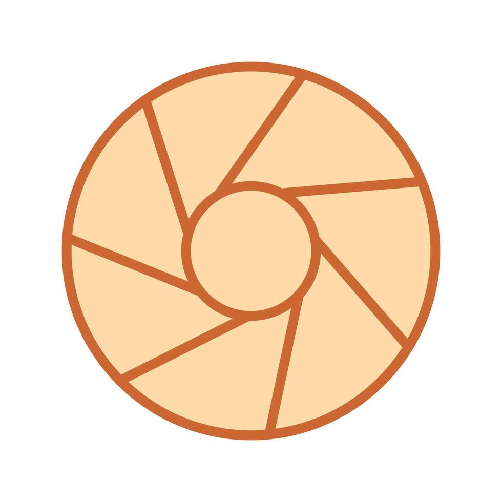Aperture Artifacts Icon Design vector