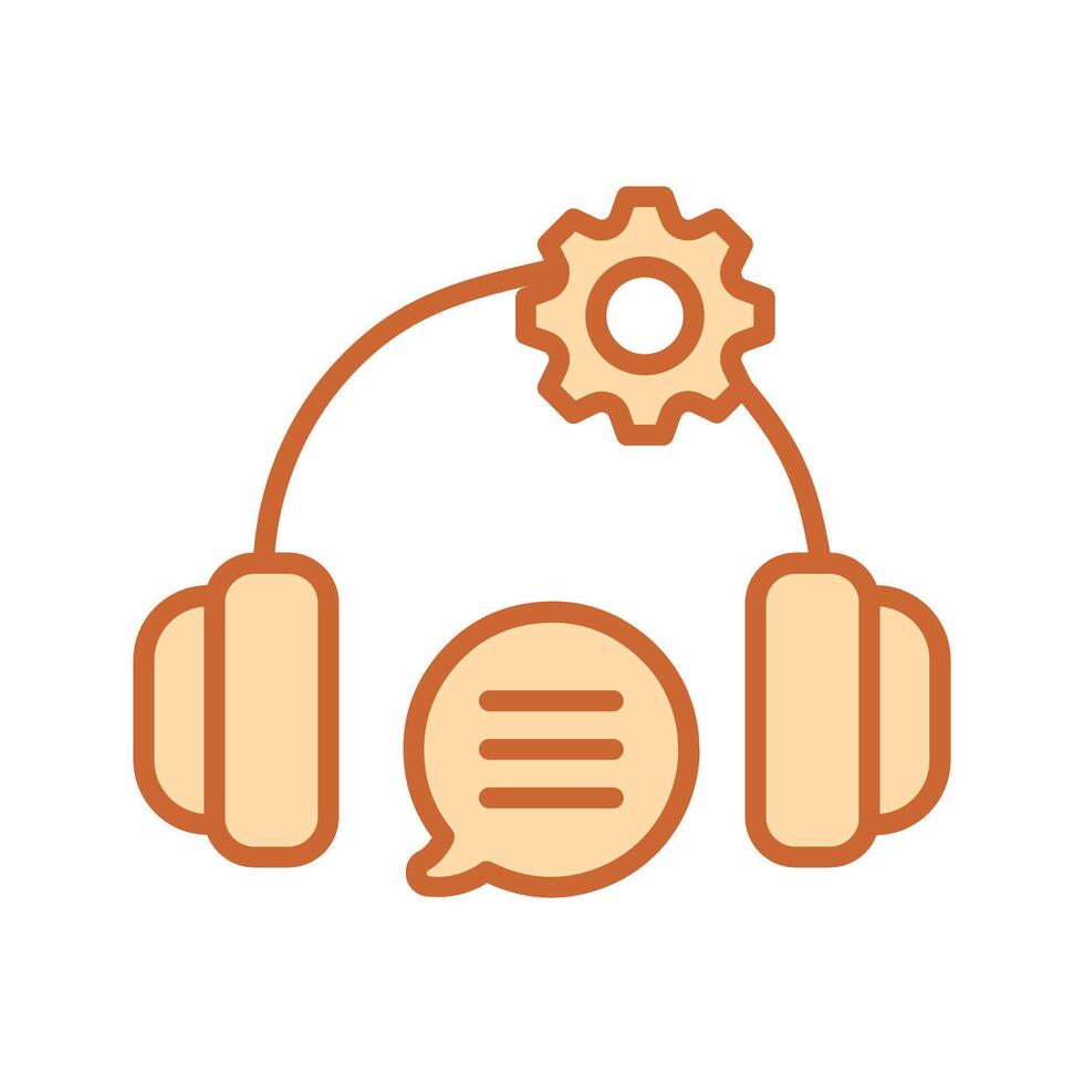 Technical Support Icon Design vector