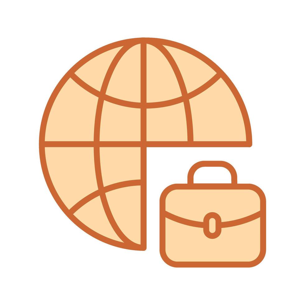 International Job Icon Design vector