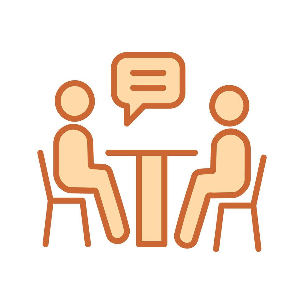News Interview Icon Design vector
