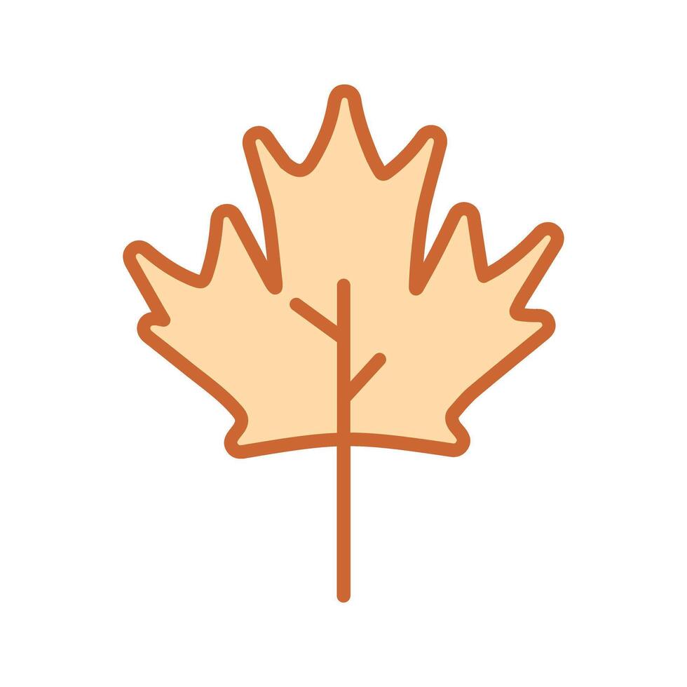 Maple Leaf Icon Design vector