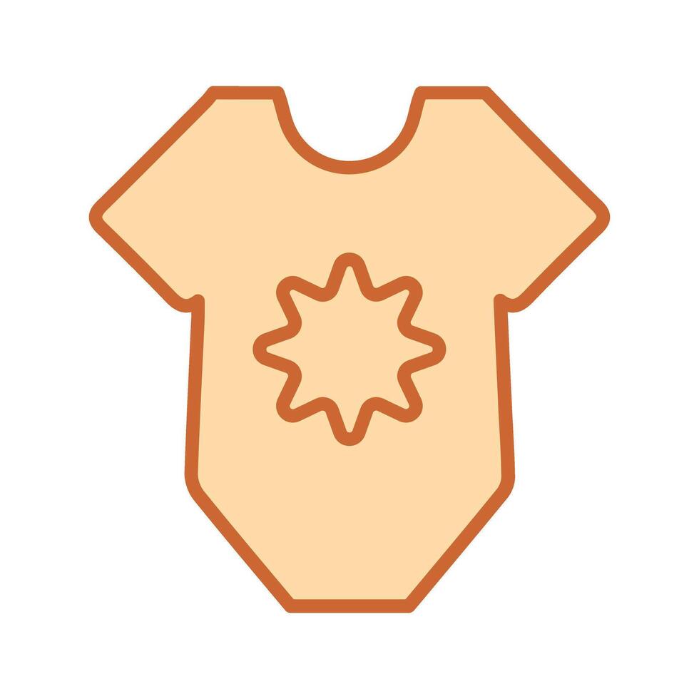 Adorable Onesies Icon Design vector
