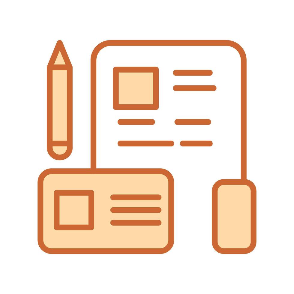 Brand Identity Icon Design vector