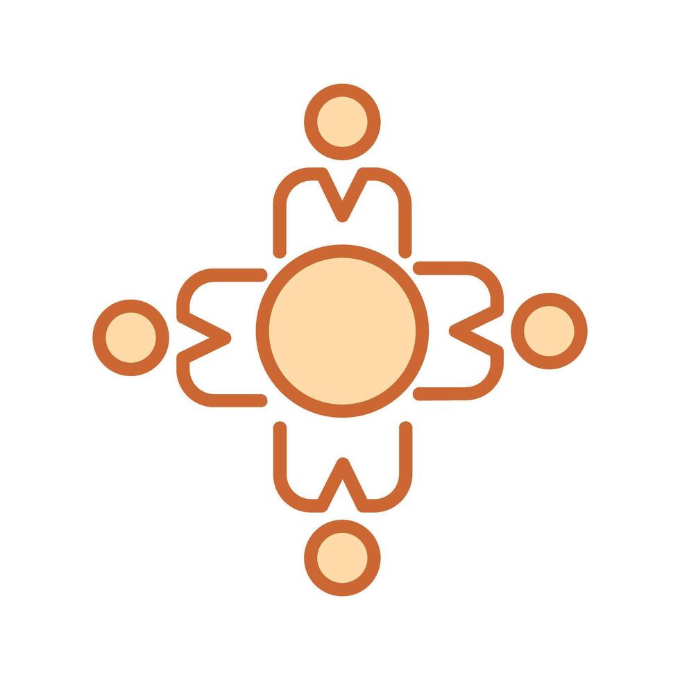 Work Culture Icon Design vector