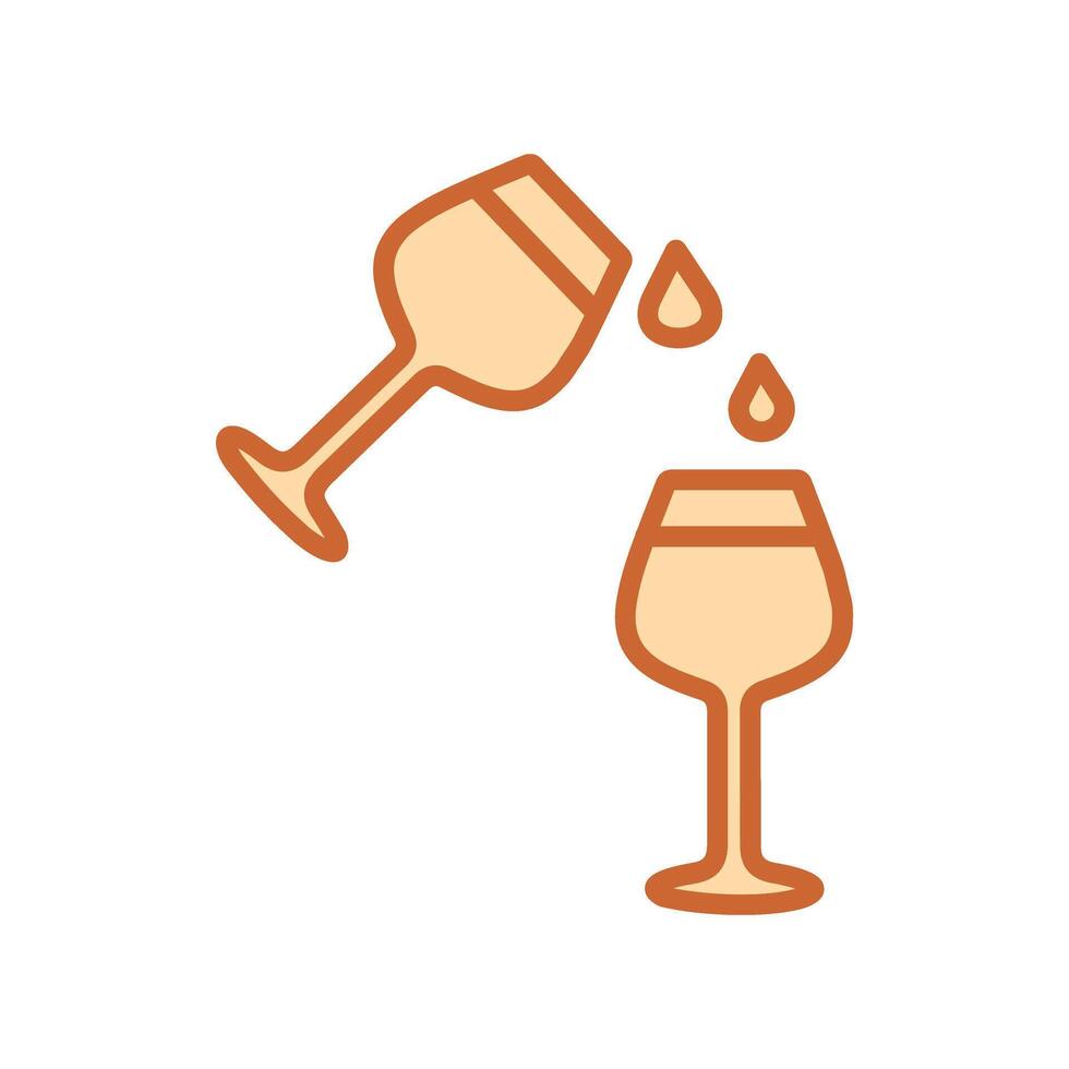 Wine Sip Icon Design vector