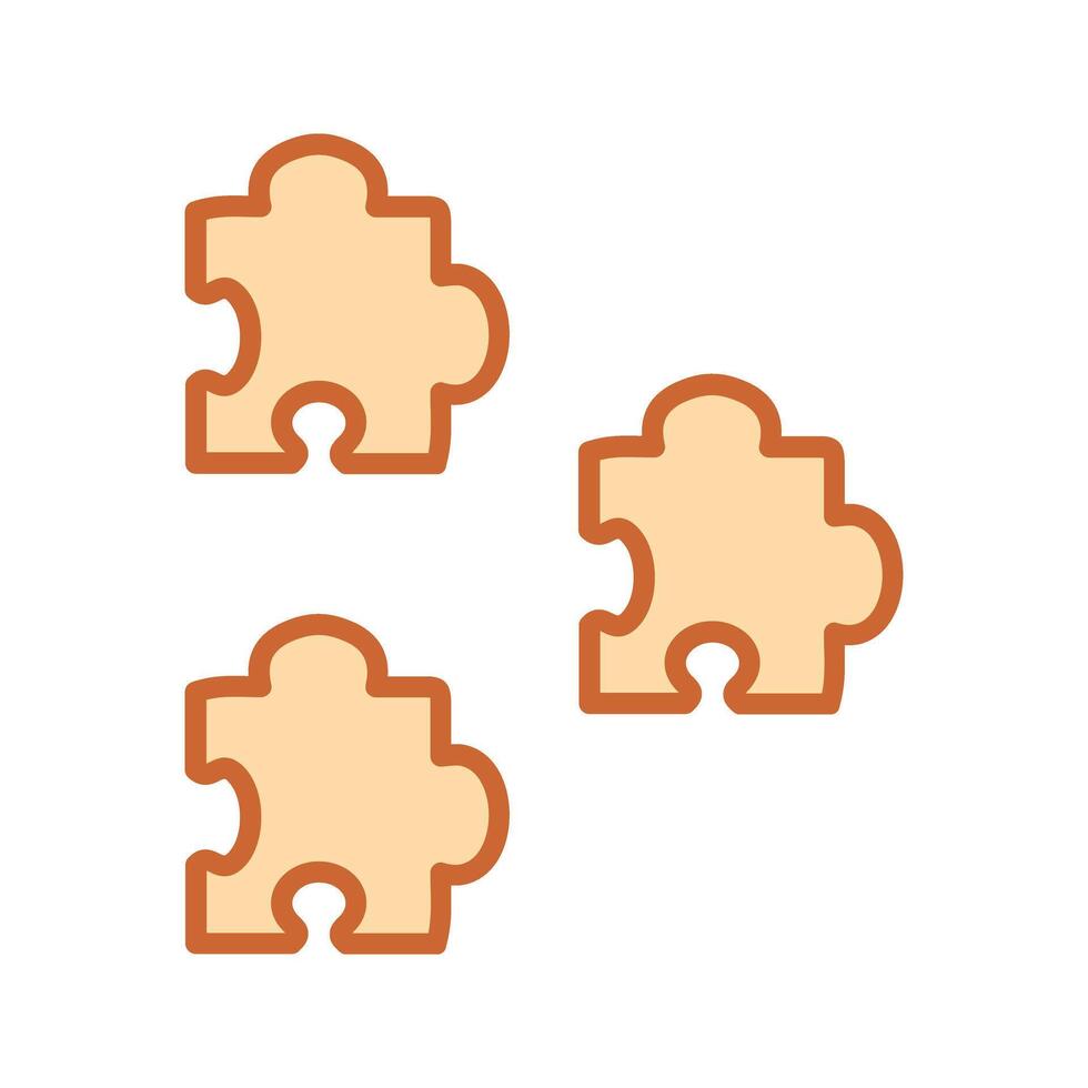 Puzzle Icon Design vector