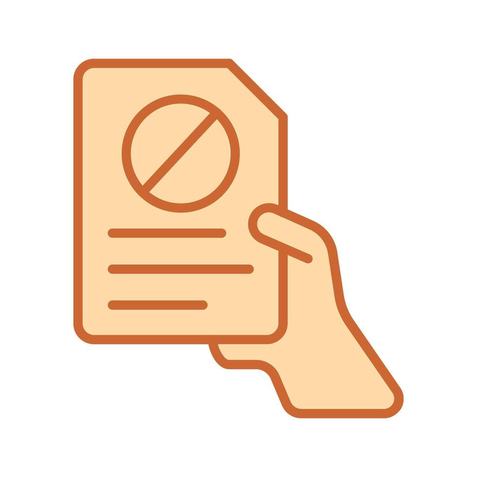 Resignation Icon Design vector