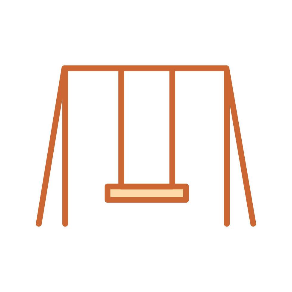 Swing Time Icon Design vector