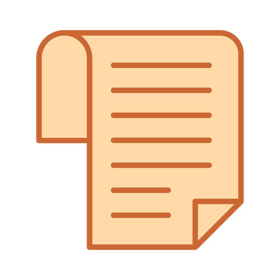 Document Icon Design vector