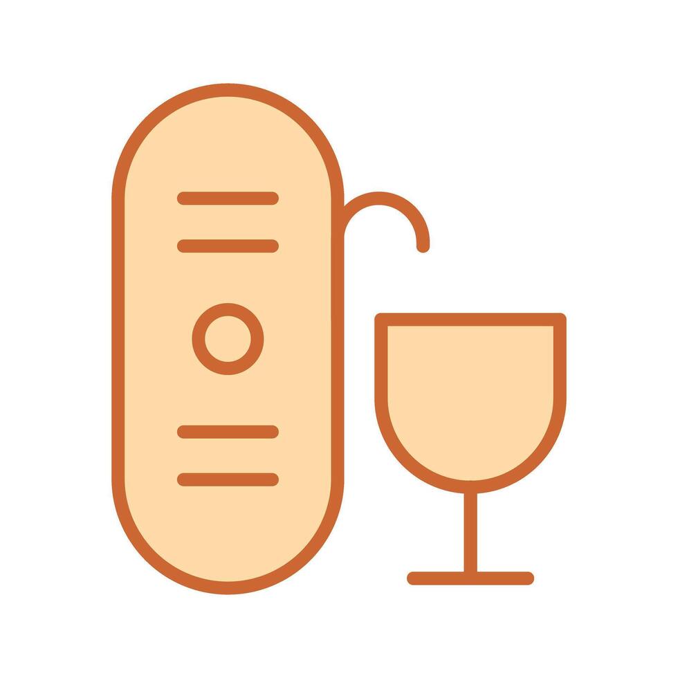 Wine Aerator Icon Design vector