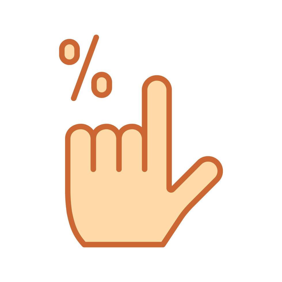 Click Through Rate Icon Design vector
