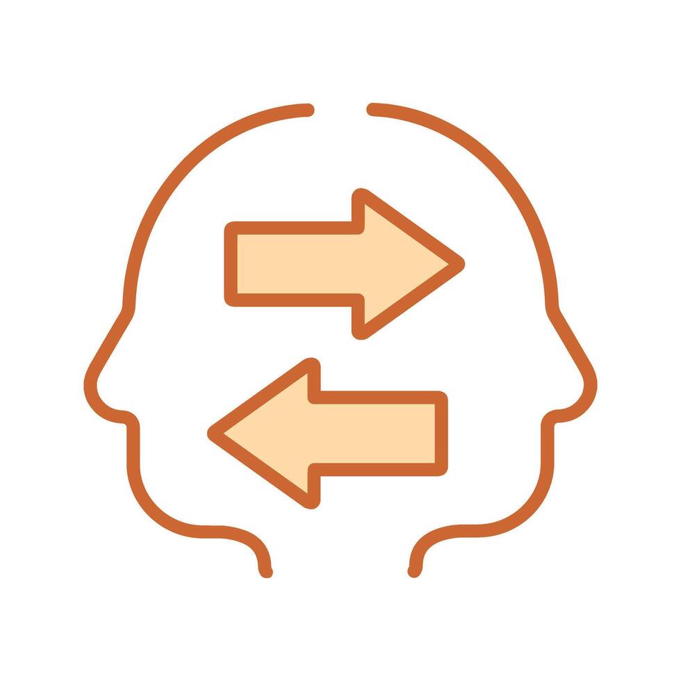 Knowledge Sharing Icon Design vector