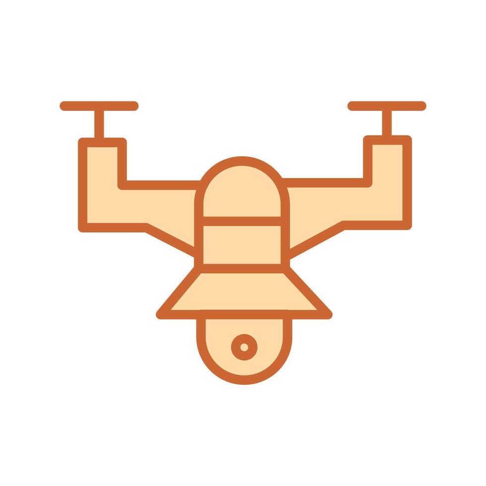Drone Photography Icon Design vector