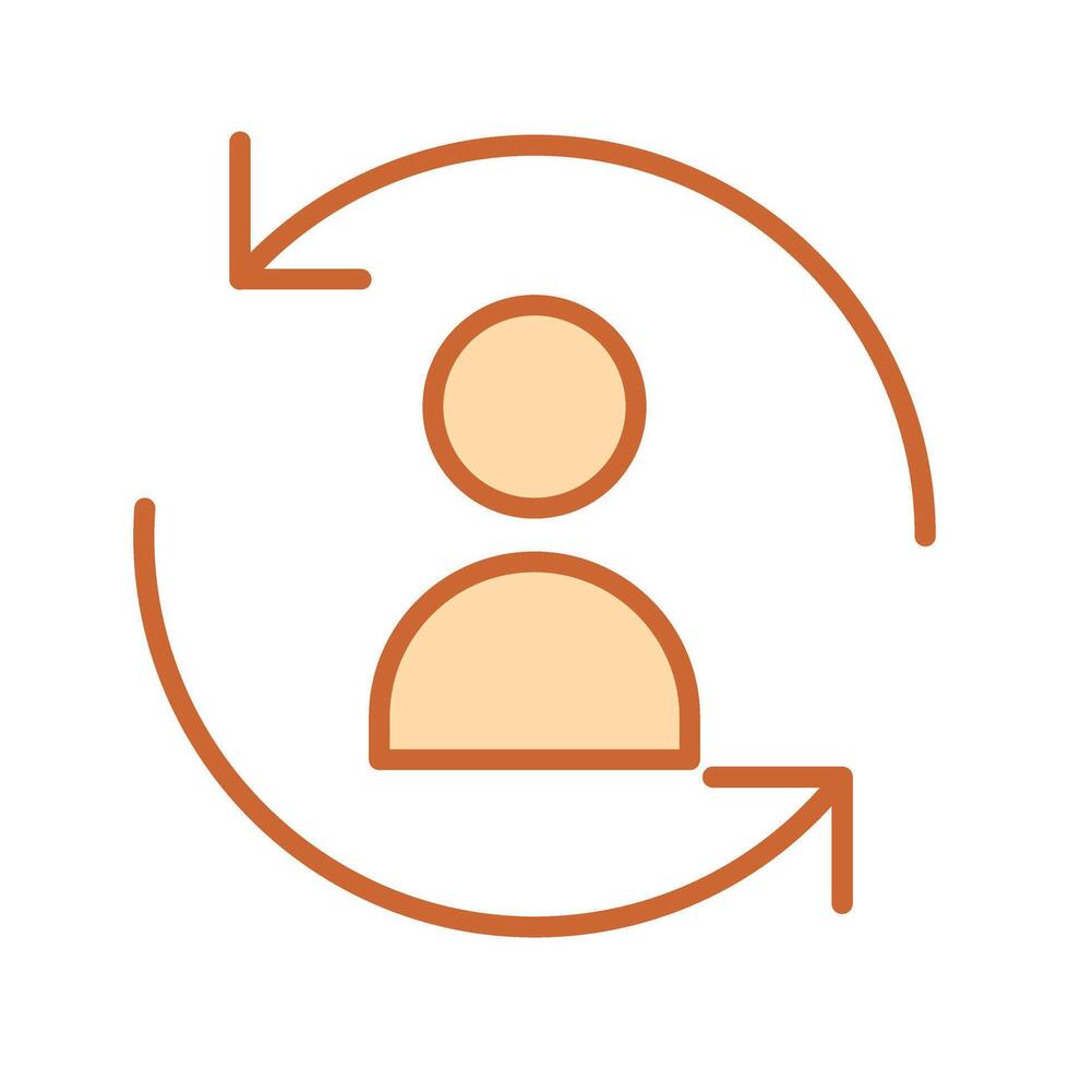 Retargeting Icon Design vector