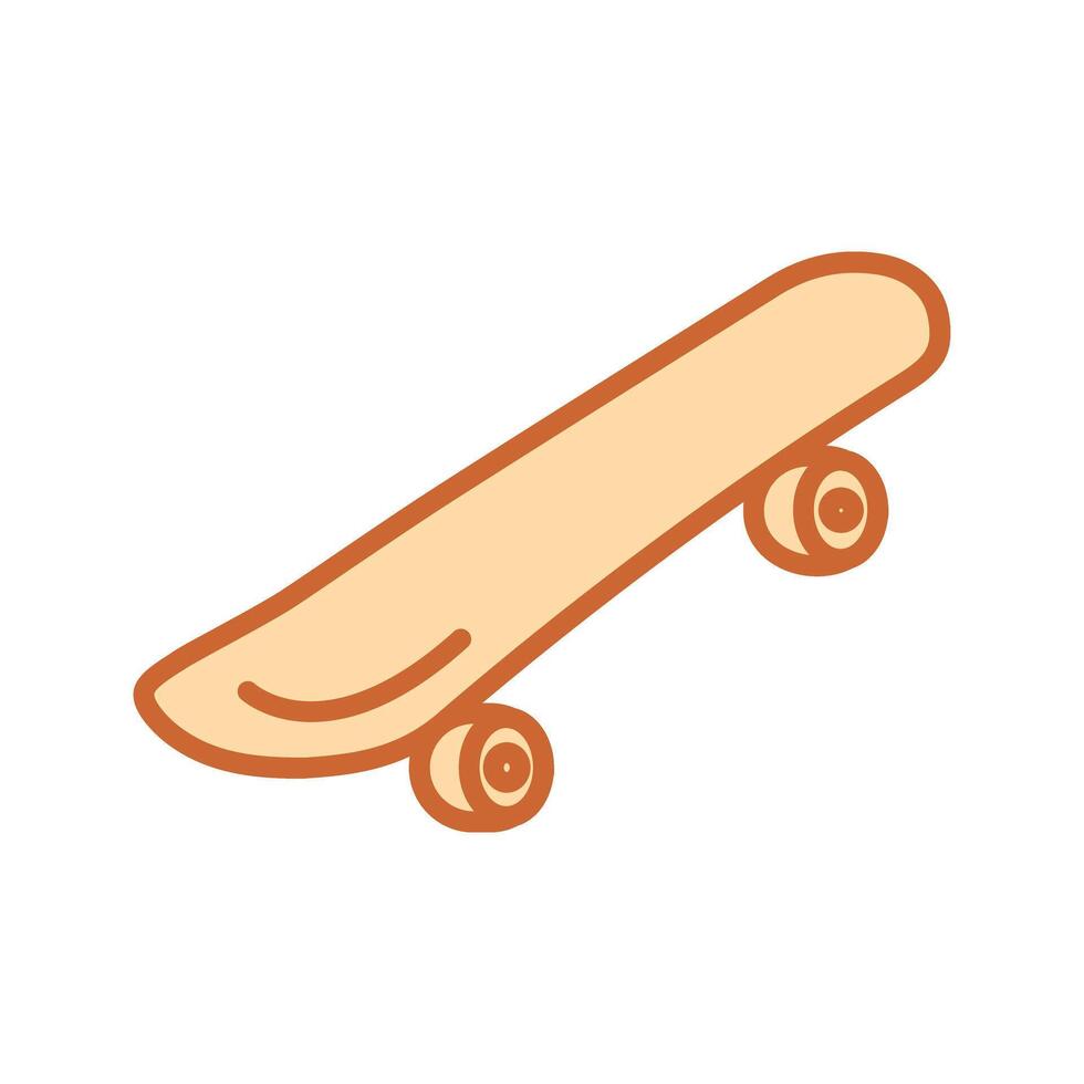 Skateboard Icon Design vector